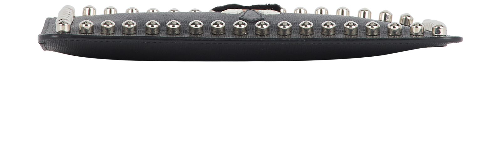 Karlito Wristlet, &pound;195, Handbags, Black, Leather, Top view